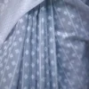 Grey on silver stripe and butta work Silk Saree