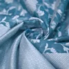 Sea Green on Silver Jangla Jaal work Silk Saree