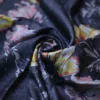 Black on Floral print with Chikankari Border Gachi Tussar saree