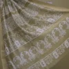 Vegas Gold Bafta Work with Golden Zari Border Tussar Saree
