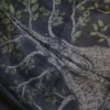 Dark Green Tie-Dye Shibori Print on Pure Gachi Tussar Silk Saree
