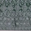 Moss Green Georgette Chikankari Saree