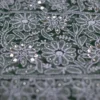 Moss Green Georgette Chikankari Saree