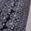 Black Georgette Lucknowi Chikankari Saree
