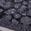 Black Georgette Lucknowi Chikankari Saree