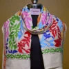 kantha embroidery stole