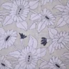 Off White on White n Black Bengal Kantha Embroidery Tussar Silk Handloom stole