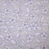 Off White on White Bengal Kantha Embroidery Tussar Silk Handloom stole