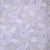 Off White on White Bengal Kantha Embroidery Tussar Silk Handloom stole