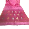Purple Tussar Zari Buta Saree