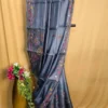 Exquisite Grey Bangalore Silk Floral Saree – Elegantly Beautiful