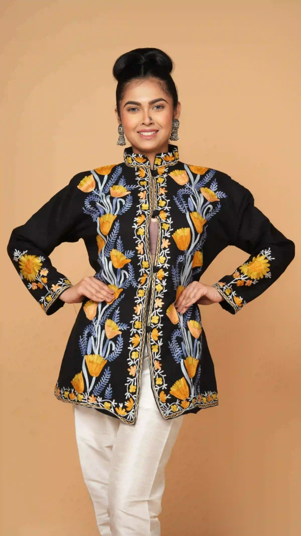 Aura Black Kashmiri Aari Embroidered - BKP03182_result