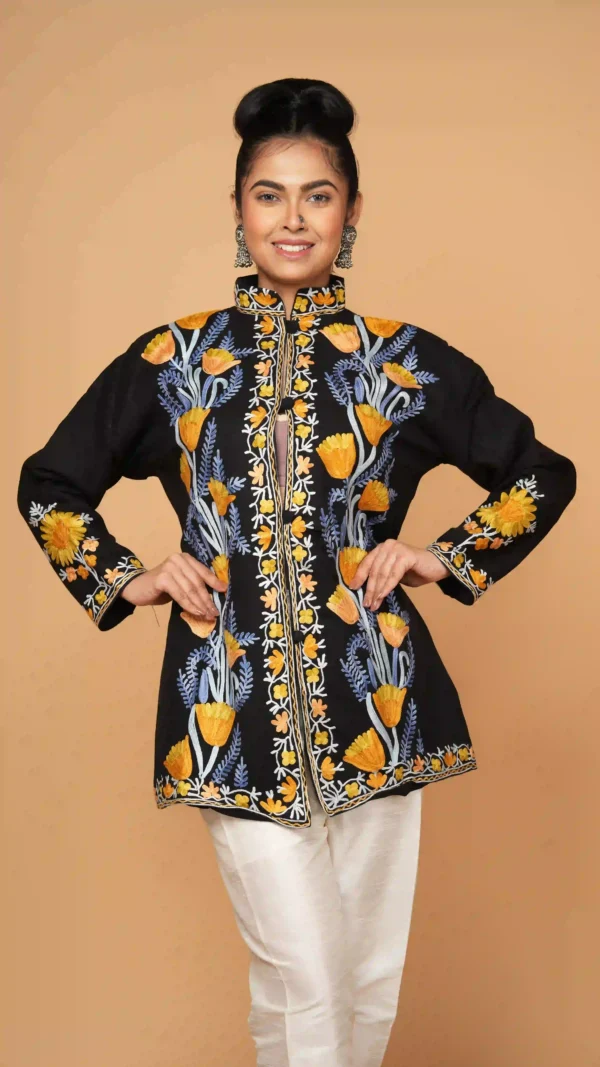 Aura Black Kashmiri Aari Embroidered - BKP03183_result