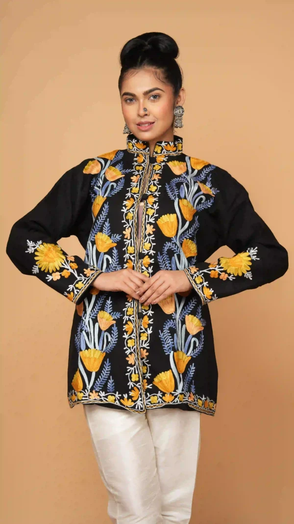 Aura Black Kashmiri Aari Embroidered - BKP03184_result