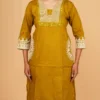Mustard-Gold Kurta Set,kurta - BKP03439_result