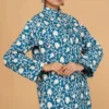 Deep Turquoise Kashmiri Aari Embroidered - main product image