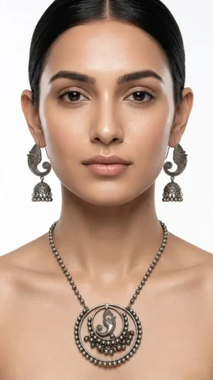 Crescent Moon Ganesha Set