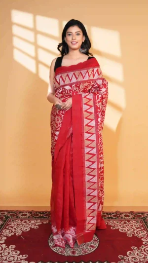 Kuheli Half & Half Jam-Kantha Saree | Fusion Beauty 2026