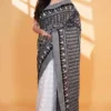 Bela Half & Half Jam-Kantha Saree | Fusion Beauty 2026