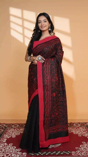 Shilpi Half & Half Jam-Kantha Saree | Fusion Beauty 2026