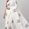 Chai & Chill Pure Cotton Block Printed Saree