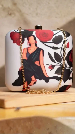 Gulaabo Bold Statement Clutch