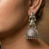 Tribal Oxidised Big Jhumka Earrings