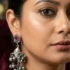 Matysa Oxidised Drop Earrings