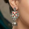 Nayara Handpainted Jhumka Earrings