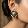 Apoorva Oxidised Mandala Earring