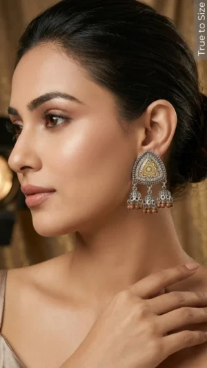 Mystic Mosaic Jhumka Earrings