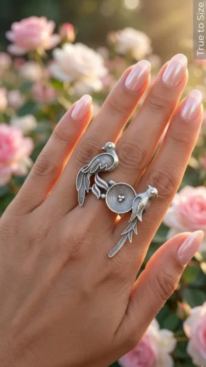 Dynamic Duo Bold Oxidised Ring