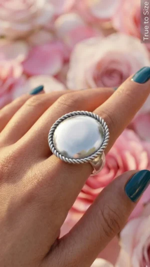 Lunar Eclipse Bold Statement Ring