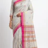 Ariya Grey Cotton Silk Saree