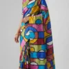 Vinika Abstract Handpainted Kantha Tussar Saree | 2026 Exclusive