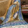 Alisha Pure Tussar Saree with Katha Embroidery