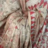 Festive Chic Pure Tussar Silk Kantha Embroidered Saree