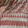 Festive Chic Pure Tussar Silk Kantha Embroidered Saree