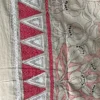 Festive Chic Pure Tussar Silk Kantha Embroidered Saree