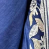 Serene Florals Pure Tussar Silk Kantha Embroidered Saree
