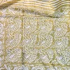 Purvita Pure Tussar Silk Batik Kantha Fusion Saree