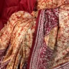 Roshni Pure Tussar Silk Batik Kantha Fusion Saree