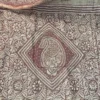 Mahvika Pure Tussar Silk Batik Kantha Fusion Saree