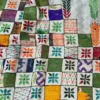 Natural Beige Patchwoork Kantha Embroidered Tussar Saree