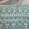 Devika Beige Pure Tussar Silk Kantha Embroidered Saree