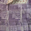 Garima Purple Pure Tussar Silk Kantha Embroidered Saree
