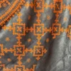 Festive Blue Pure Tussar Silk Fusion Kantha & Gujrati Embroidered Saree