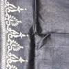 Aasna Green Pure Tussar Silk Kantha Embroidered Saree
