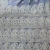 Elegant Grey Pure Tussar Silk Gujrati Embroidered Saree