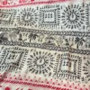 Trisha Beige Pure Tussar Silk Kantha Embroidered Saree